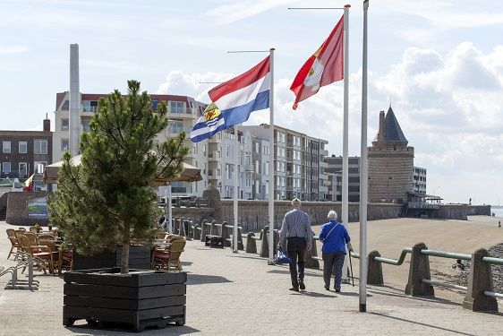 Aluminium vlaggenmast voor vlaggen met of zonder verlichting