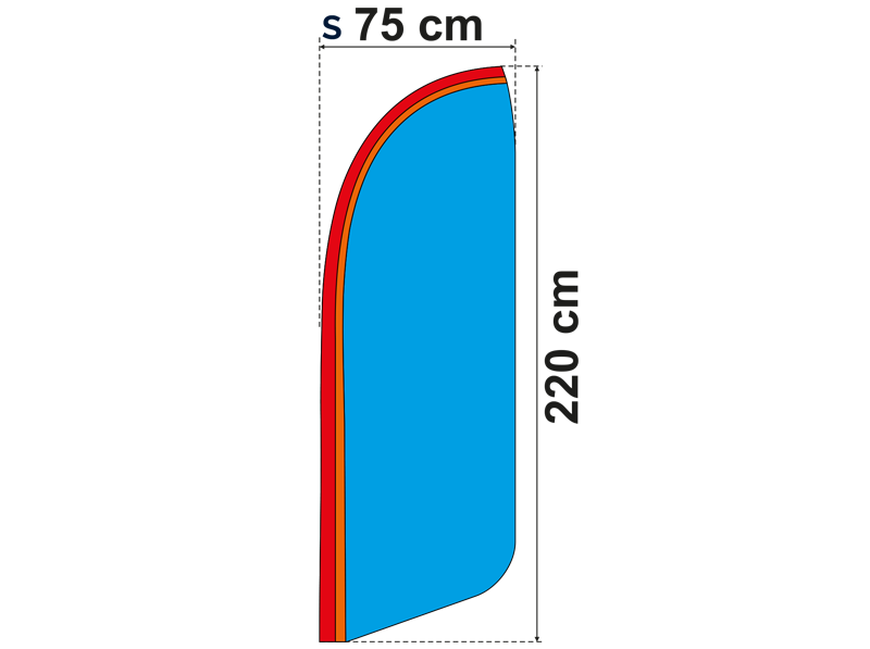 Beachflag-S
