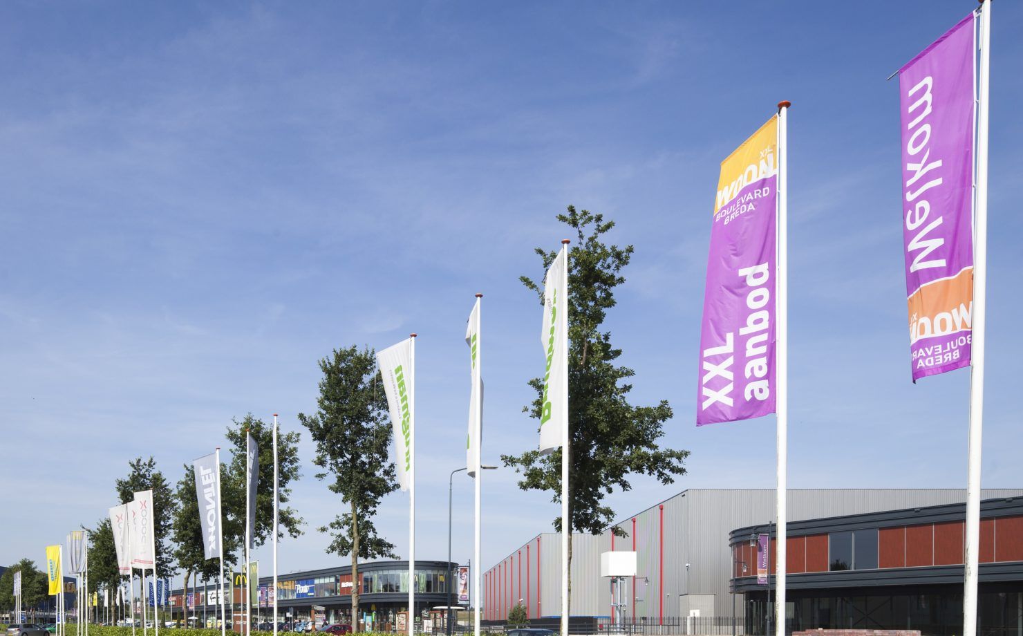 Vlaggenmast-voor-banieren