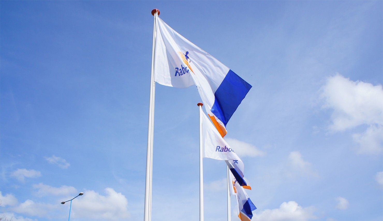 Vlaggen Rabobank